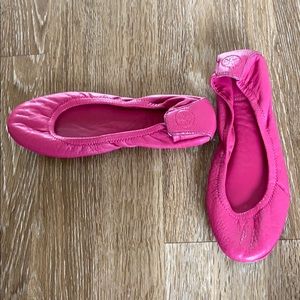 Tory Burch Hot Pink Ballet Flat